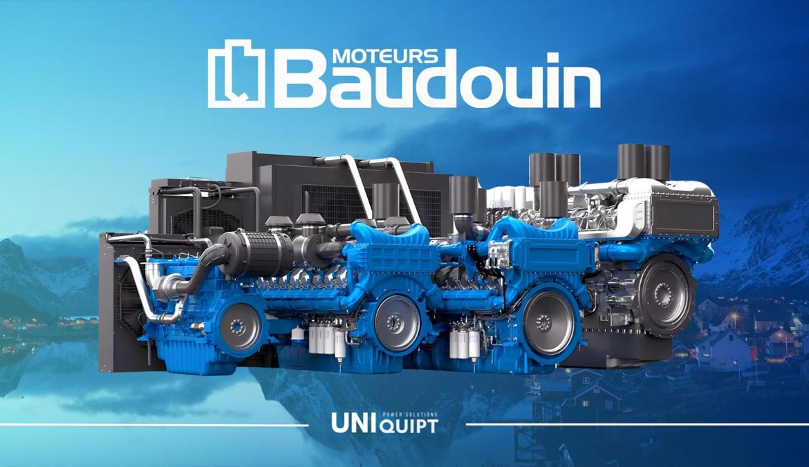 Baudouin power generation system